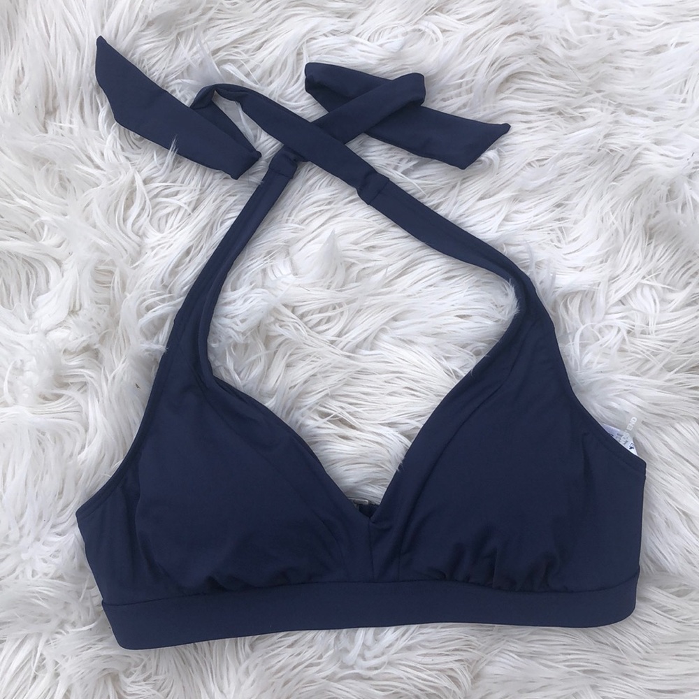 V-Neck Halter Bikini Top sz. 10